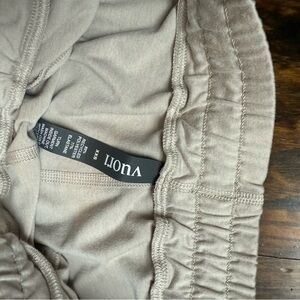 Vuori Tan Track Pants with Elastic Waistband